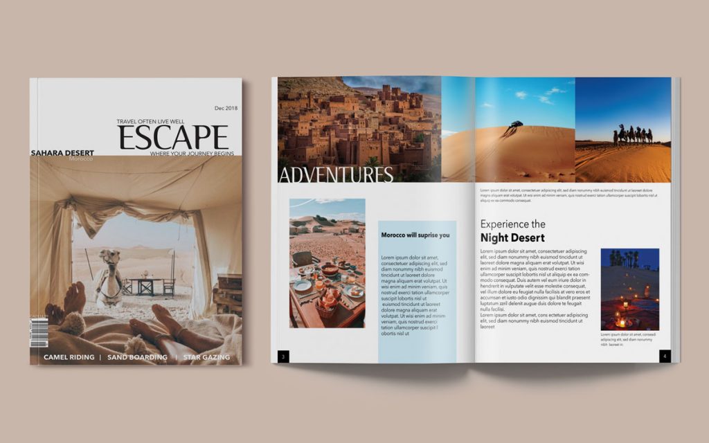 Escape - Travel Magazine